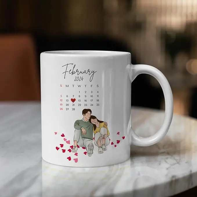Gifts Ceramic Coffee Mug Beautiful Design Printed Mugs 300 ml  Valentine Gift for Husband Wife Girlfriend.webp