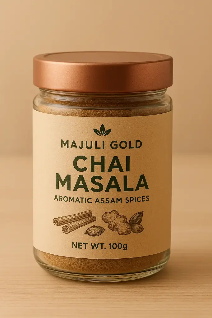 Majuli Gold Chai Masala – Authentic Blend of Assam Spices for the Perfect Cup