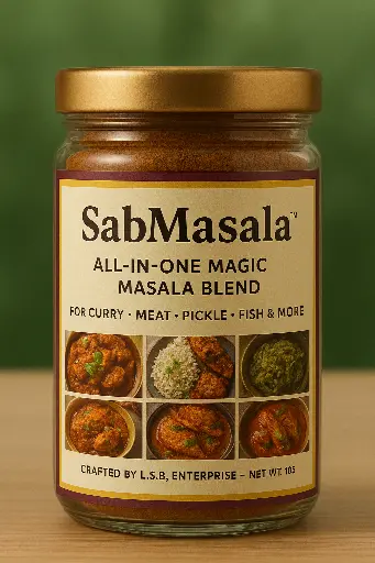 SabMasala – All-in-One Masala for Curry, Meat, Pickle, Fish & More